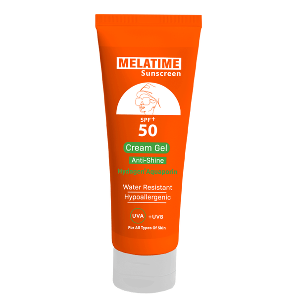 MELATIME SUN SCREEN SPF(50+) CREAM GEL 120 GM